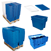 Bacs Euro Box de rangement et de transport Conteneurs de stockage et de transport