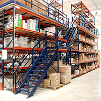 Plateforme sur rayonnage plateforme de stockage ou mezzanine industrielle sur rayonnage